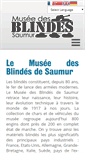 Mobile Screenshot of museedesblindes.fr