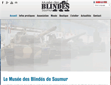 Tablet Screenshot of museedesblindes.fr